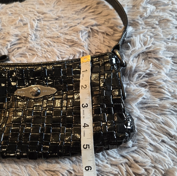 Elliott Lucca Woven Black  Leather bag - Picture 15 of 16